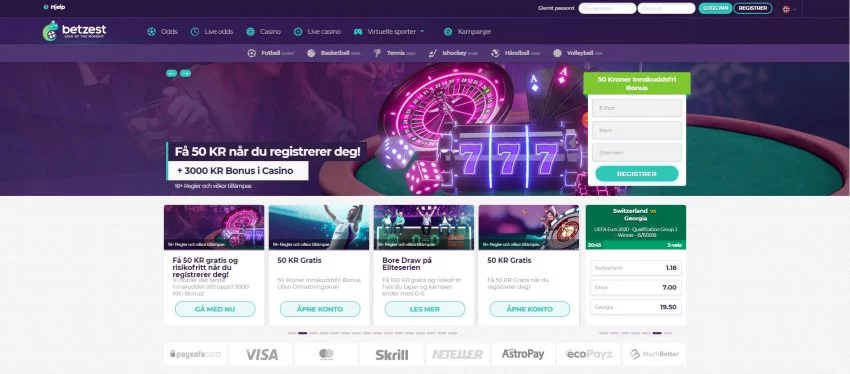 Betzest Casino Screenshot