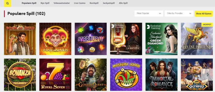 Funbet Casino Casinospill