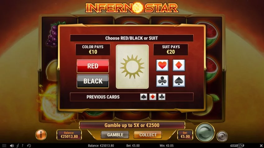 Inferno Star Gamble