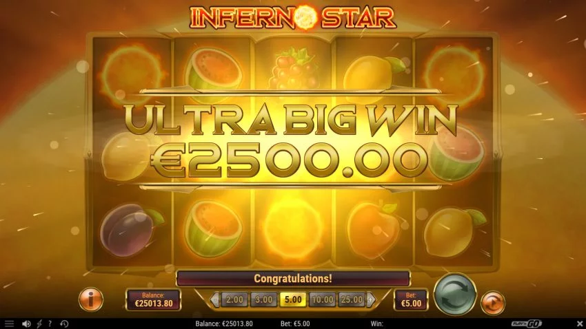 Inferno Star Ultra Big Win