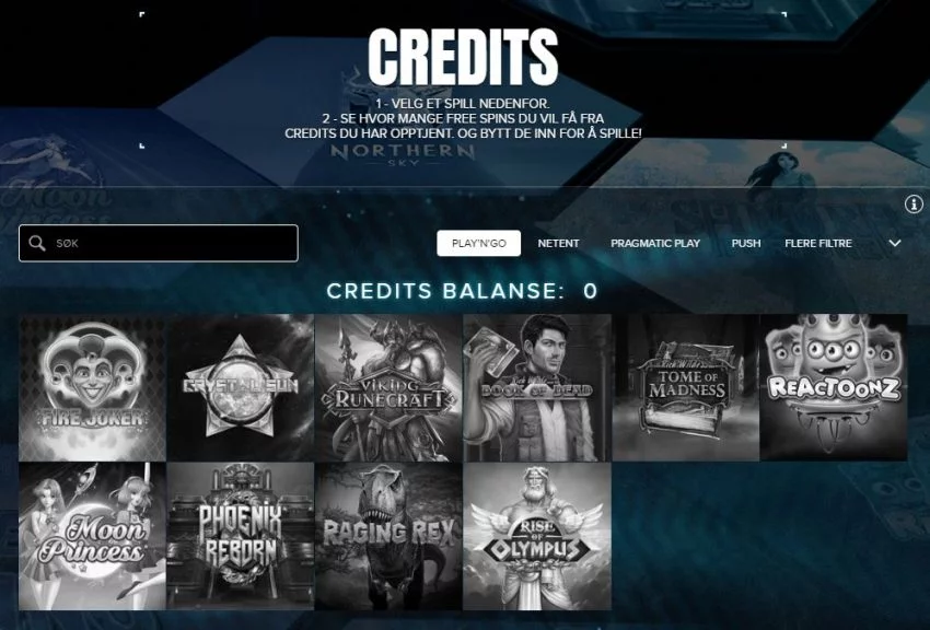 Kaboo Casino Credits