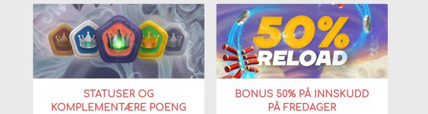 Loki Casino Reload Bonus