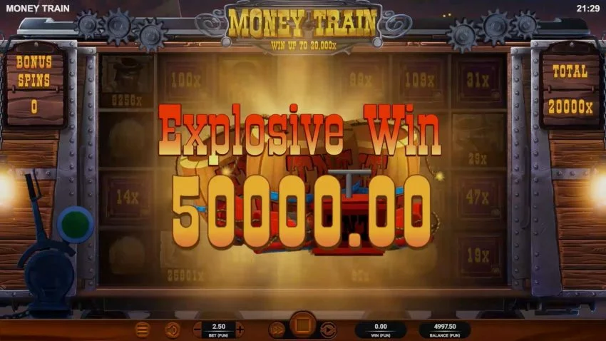 Money Train Big Win