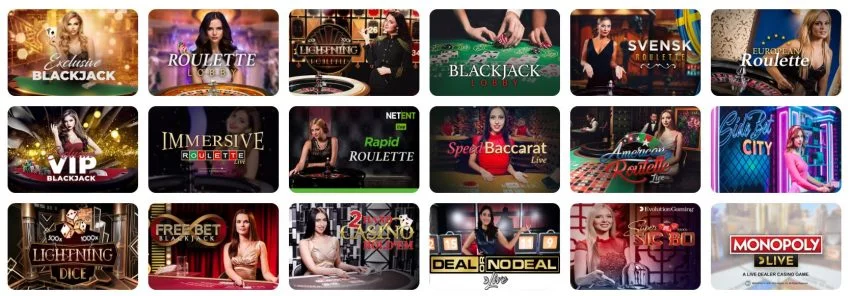 Pelaa Live Casino