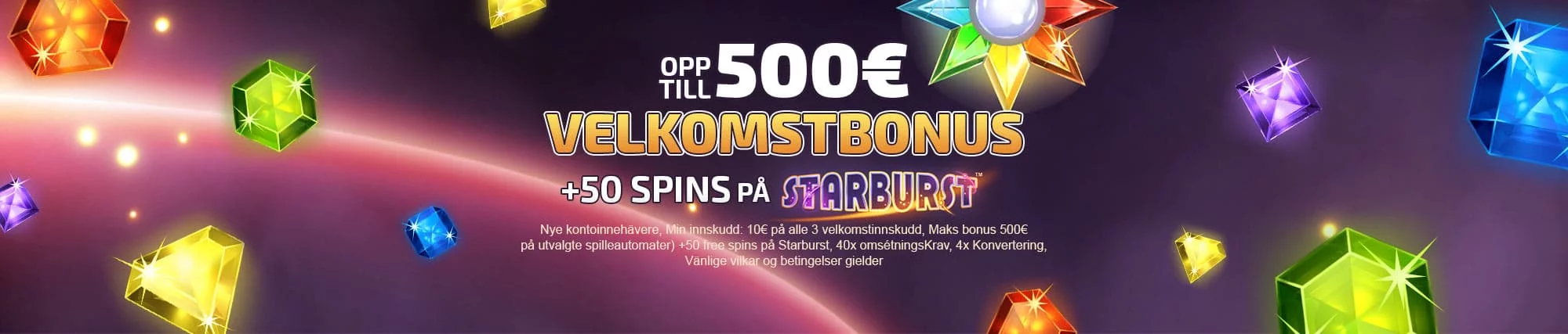 Redspins velkomstbonus