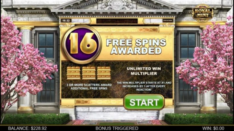 Royal Mint Megaways Freespins