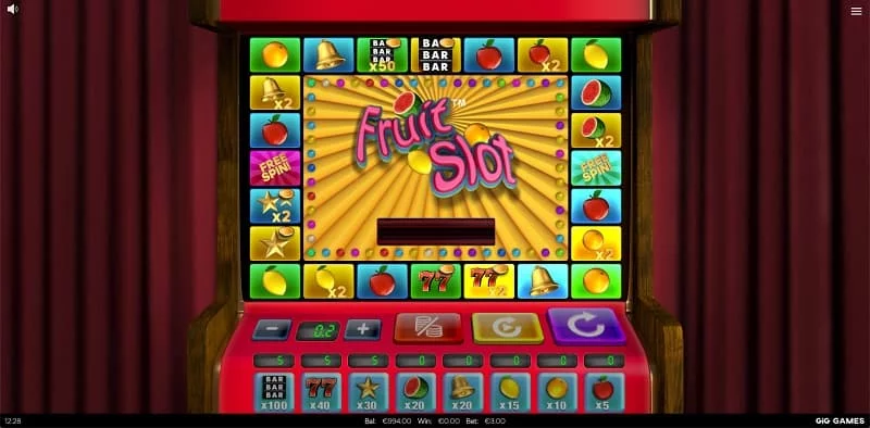 Fruit Slot skjerm