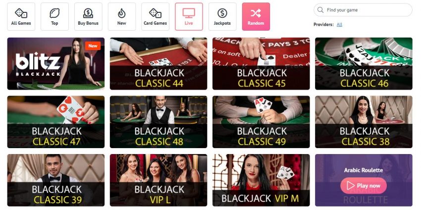 Slotum Casino Live Casino