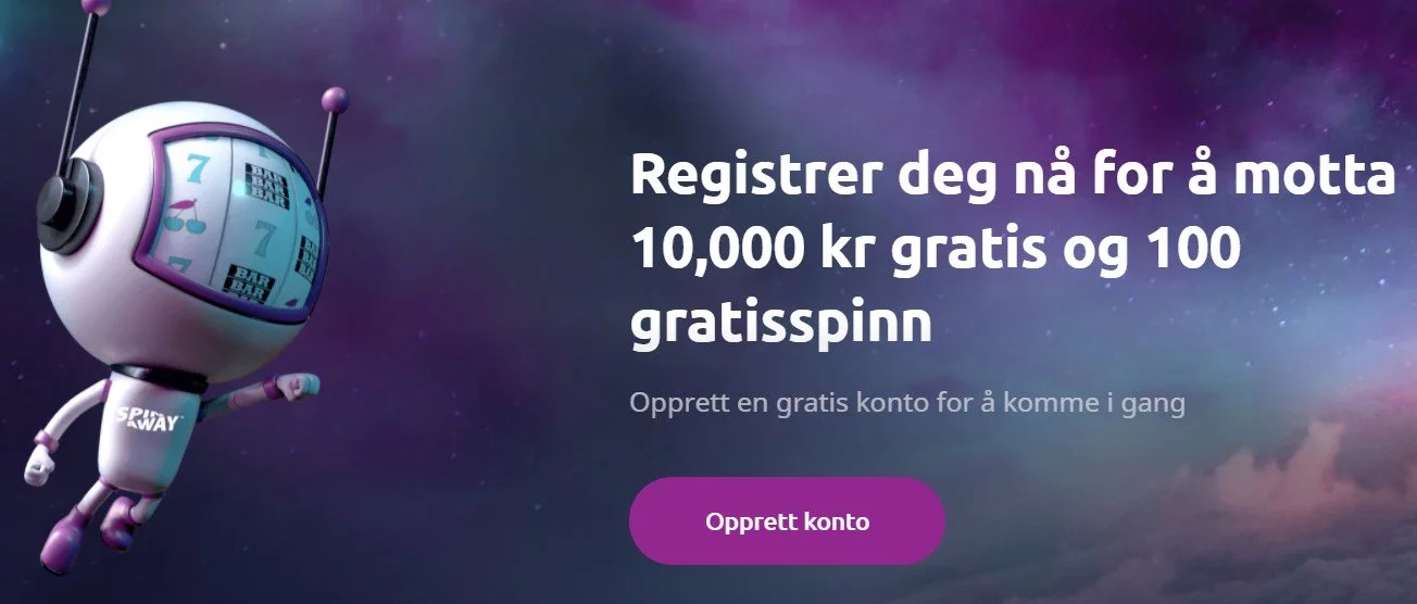 SpinAway casino velkomstbonus