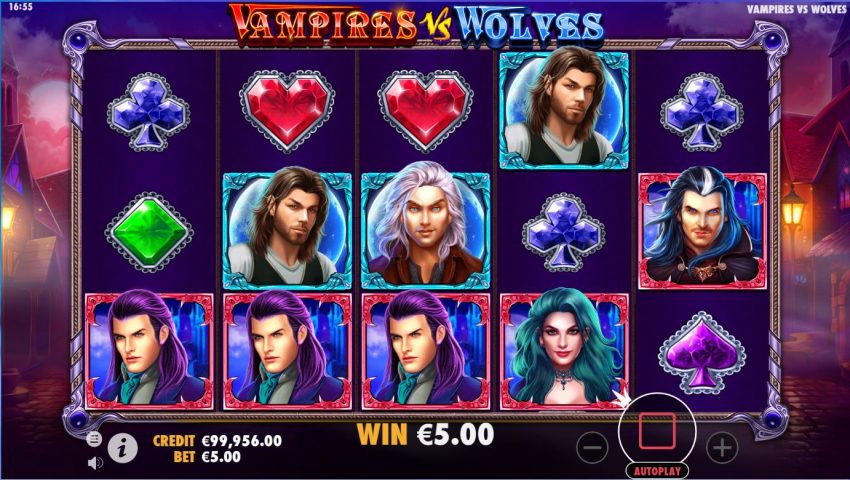 Vampires vs Wolves Big Win
