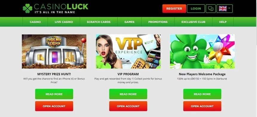 casinoluck promo