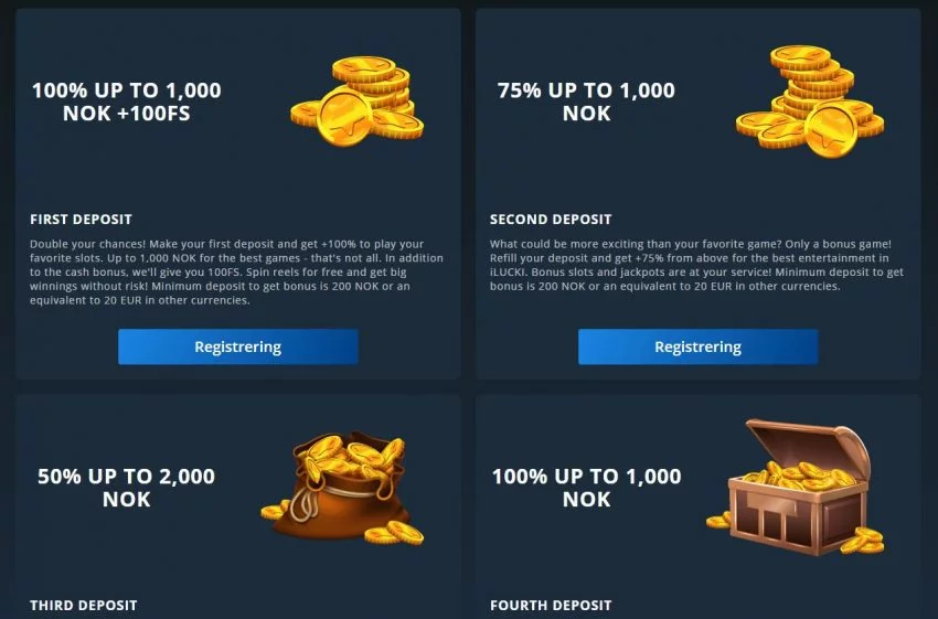 iLucki Casino Bonus