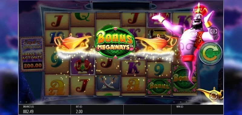 Genie Jackpots MegaWays make a wish