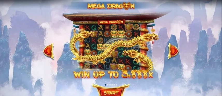Mega Dragon skjerm
