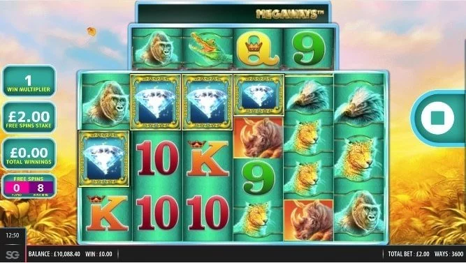 raging rhino megaways bonus