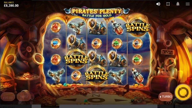Pirates Plenty Battle for Gold Battle Spins