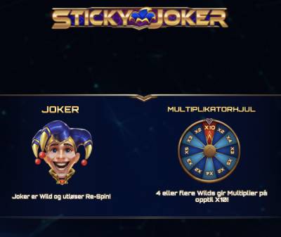 sticky joker bonus