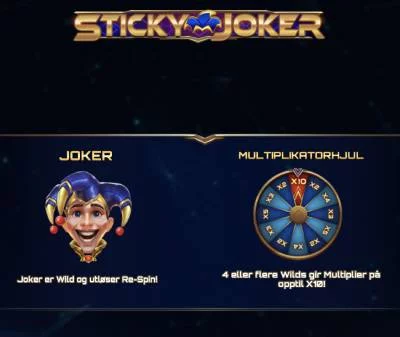 sticky joker bonus