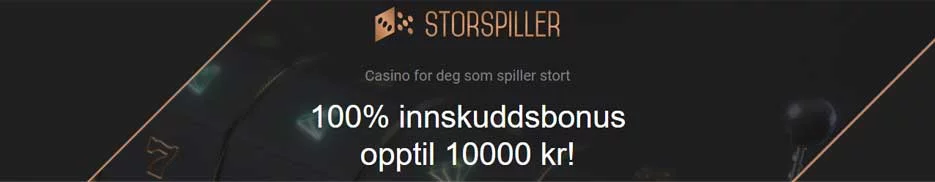 Storspiller casino bonus