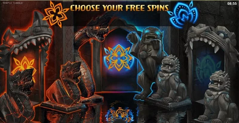 Temple Tumble freespins